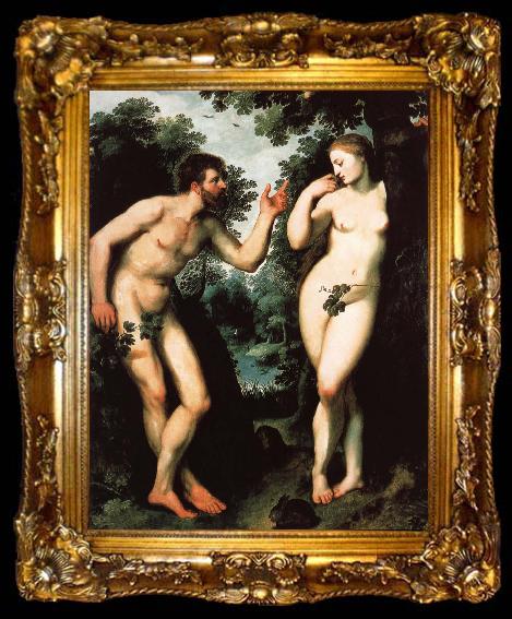 framed  Peter Paul Rubens Adam and evy, ta009-2